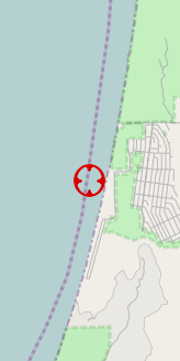 Street Map of Aircraft Location (Generating -- please be patient)